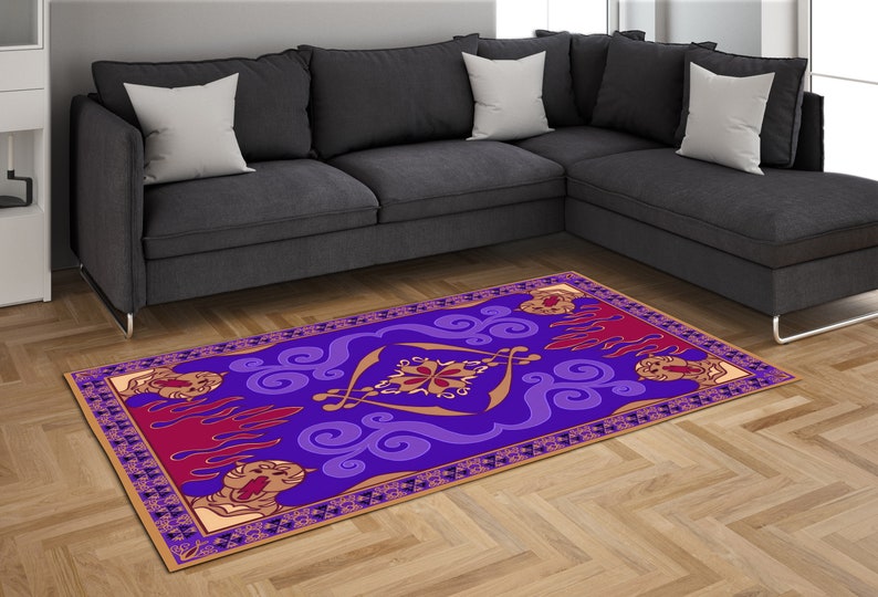 Aladdin Rug, Magic Rug, Flying Rug, Kids Room Rug, Area Rug, Movie Room Rug, Fan Rug, Tale Magic Rug,Fantastic Rug, Floor Carpet Classic rug