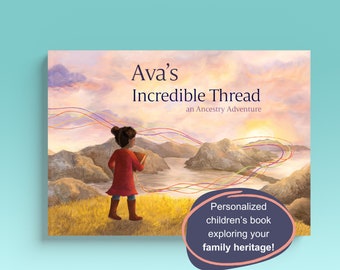 The Incredible Thread: un libro infantil personalizado de aventuras de ascendencia