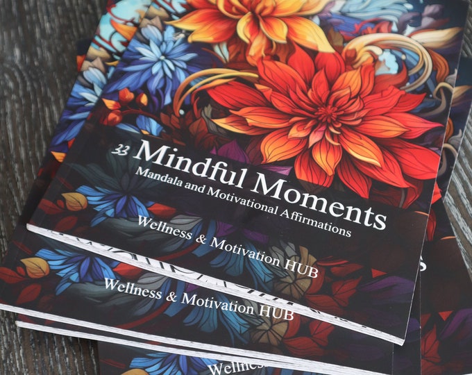 Mindful Moments Mandala Adult Coloring Book