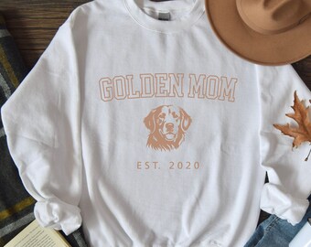 Golden Retriever Sweatshirt, Golden Retriever Shirt, Golden Retriever Mom, Golden Retriever Mom gift, Dog Mom Sweatshirt, dog mom gift
