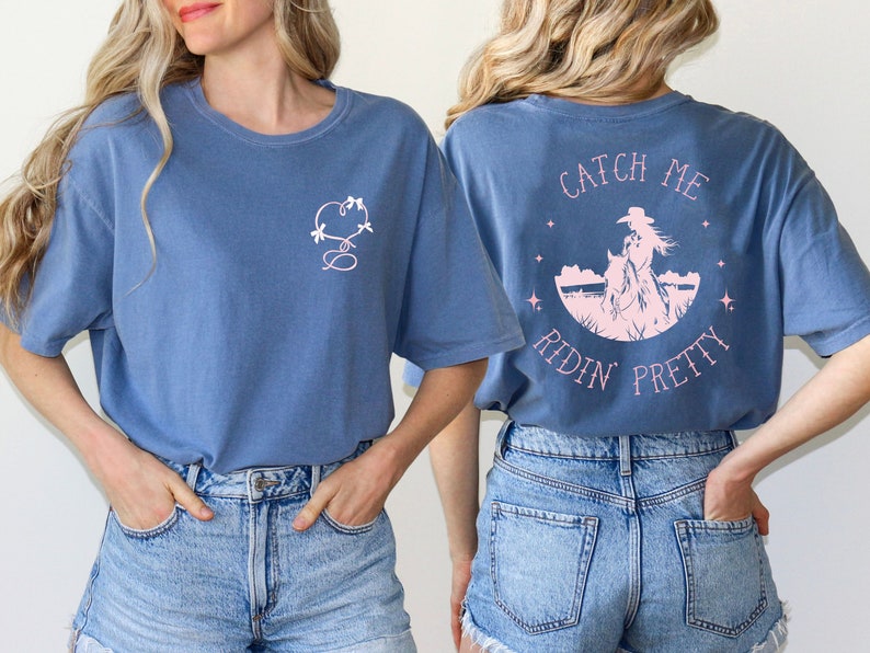 Horse girl shirt, horse riding, equestrian shirt, horse lover shirt, horse riding shirt, coquette horse shirt, gift for equestrian, horse image 3
