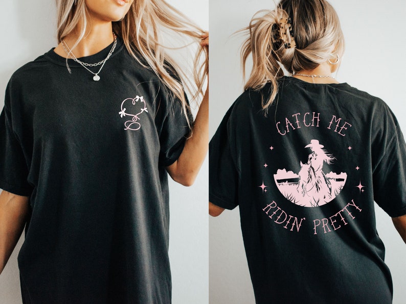 Horse girl shirt, horse riding, equestrian shirt, horse lover shirt, horse riding shirt, coquette horse shirt, gift for equestrian, horse image 2