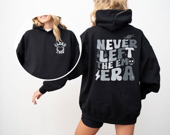 Emo Hooded Sweatshirt, elder emo hoodie, elder emo sweatshirt, elder emo sweater, emo sweatshirt, emo hoodie, gift for emo, emo clothing