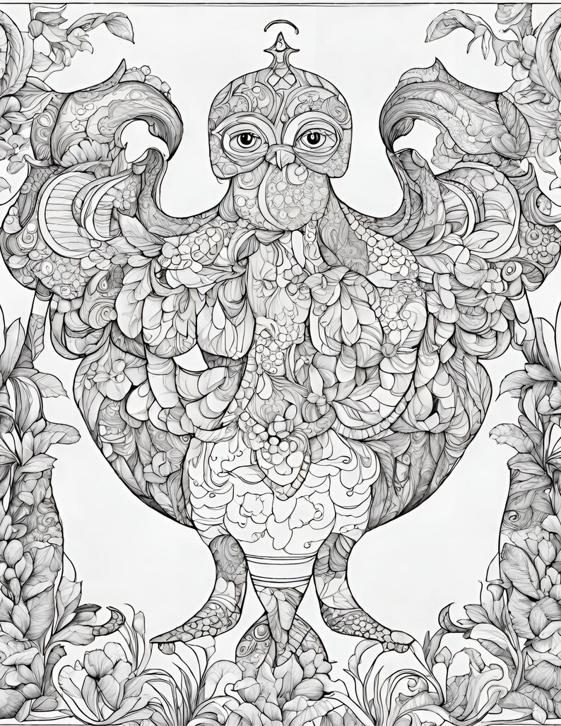 ADHD Coloring Book for Adults, Coloring Book, Abstract Coloring Book - Etsy