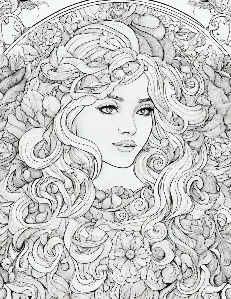 ADHD Coloring Book for Adults, Coloring Book, Abstract Coloring Book - Etsy
