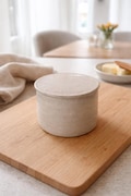 French concrete butter dish | Handmade | Minimalist butter dome