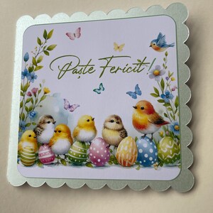 Felicitare de Paste ,rumänische Osterkarte