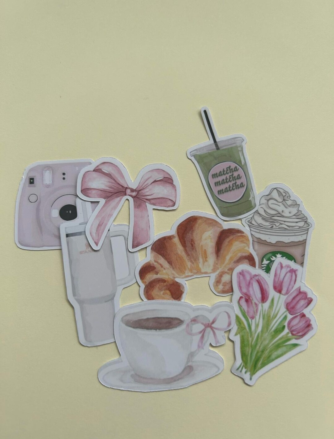 Clean Girl,pinterest Girl Sticker Pack - Etsy