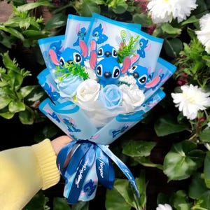 Stichblumenstrauß, Geschenkstrauß, Geburtstagsgeschenk, Muttertagsgeschenk, Valentinstag, Geschenk für Sie