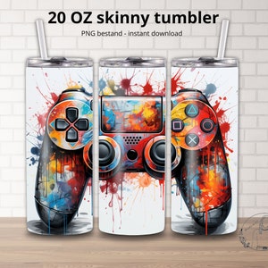 20 OZ skinny tumbler download