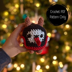 Mini Krampus Crochet PDF Pattern