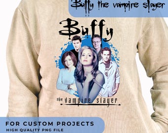 Buffy, la cazavampiros de los 90: Diseño PNG (Descarga digital)
