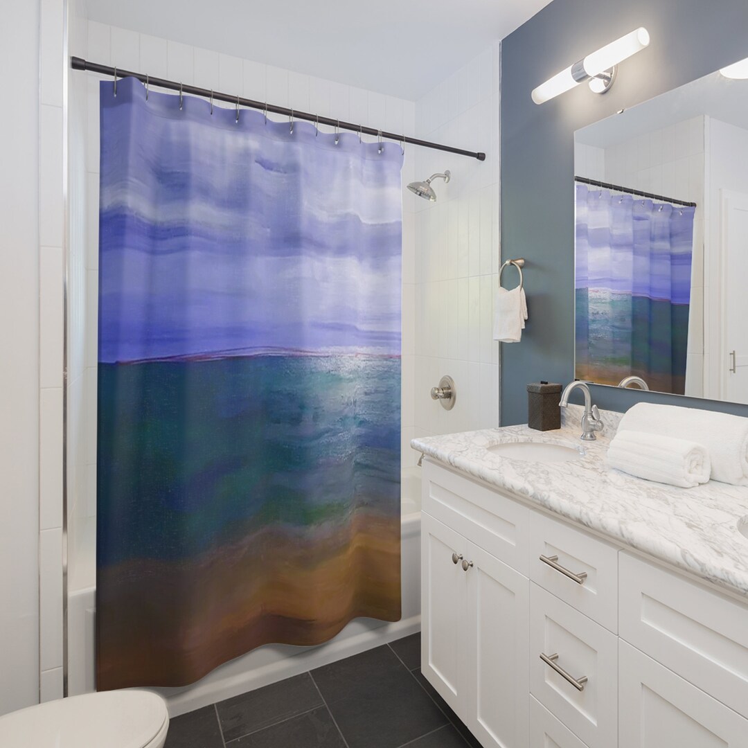 Caribbean Beach Shower Curtains by Baum Enterprise Etsy