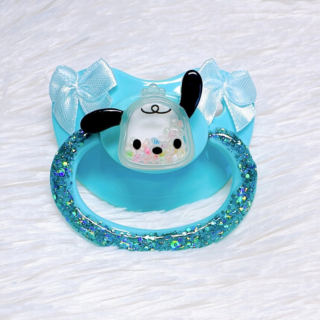 Kawaii Puppy Shaker Adult Pacifier Glow-in-the-dark Japanese - Etsy