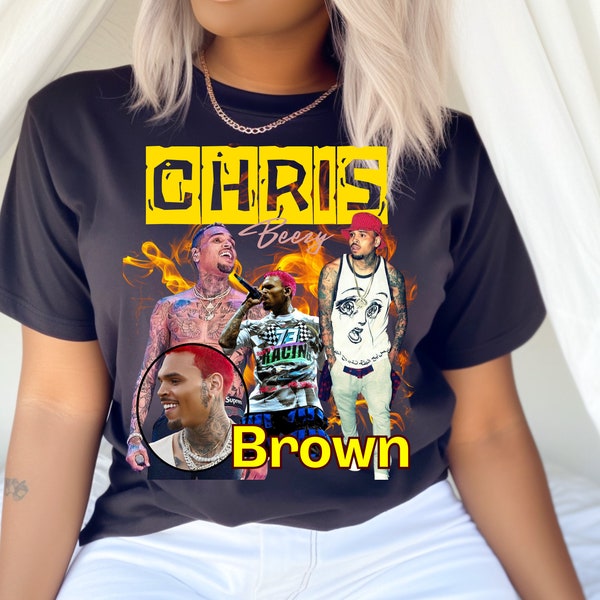 Chris Brown Graphic Tshirt, Fan of Chris brown, Chris Beezy Tees, Vintage Chris Brown Shirt, Hiphop Tshirt, 90s Graphic Tshirt