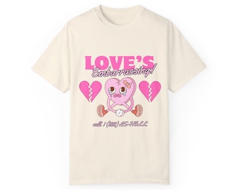 o embaraçoso do amor camiseta | INTRAS | Camisa com letras