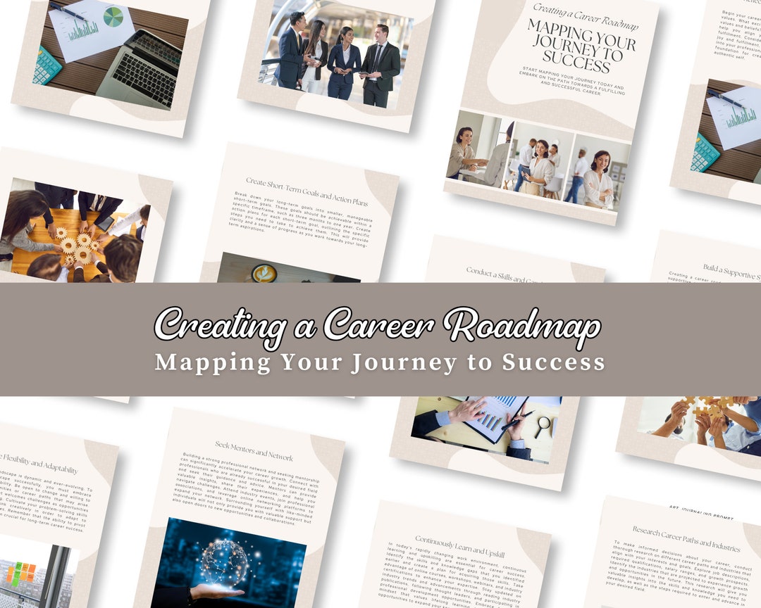 Career Strategy Ebook Canva Template, Personal Development, Career ...