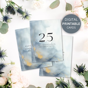 Affirmation Cards, Digital Manifestation Cards, Positive Quote Cards, Encouragement Cards, Inspirational Cards, Positive Cards