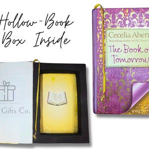 Hollow Book Box: Upcycled Secret Storage - &quot;The Book of Tomorrow&quot;