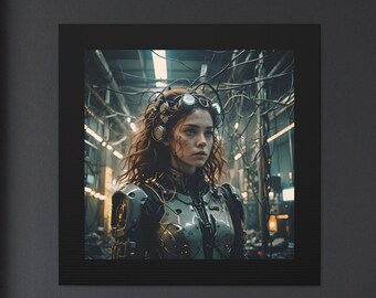 Canvas Woman from Future