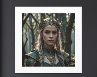 Canvas Wood-Elf Queen