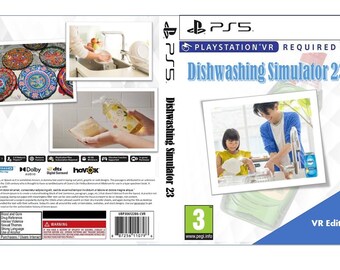 PS5 fake game cover