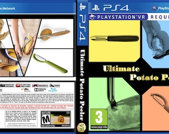 PS4 fake game cover