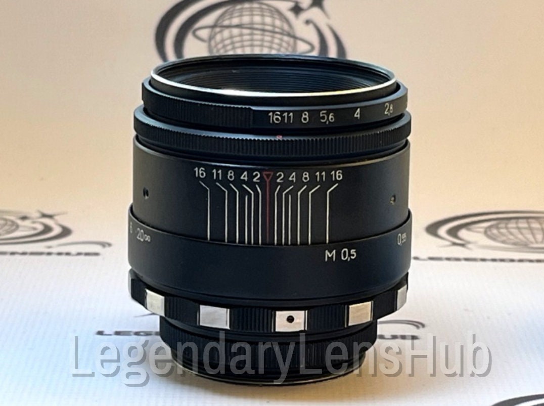 Helios-44-2 ZEBRA F2/58mm M42 - MMZ Belomo, Portrait Lens With