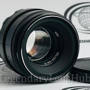 HELIOS 44-2 f2/58 mm M42 - MMZ BelOMO レンズ、ビンテージ レンズ、お好みのアダプター付き USSR レンズ