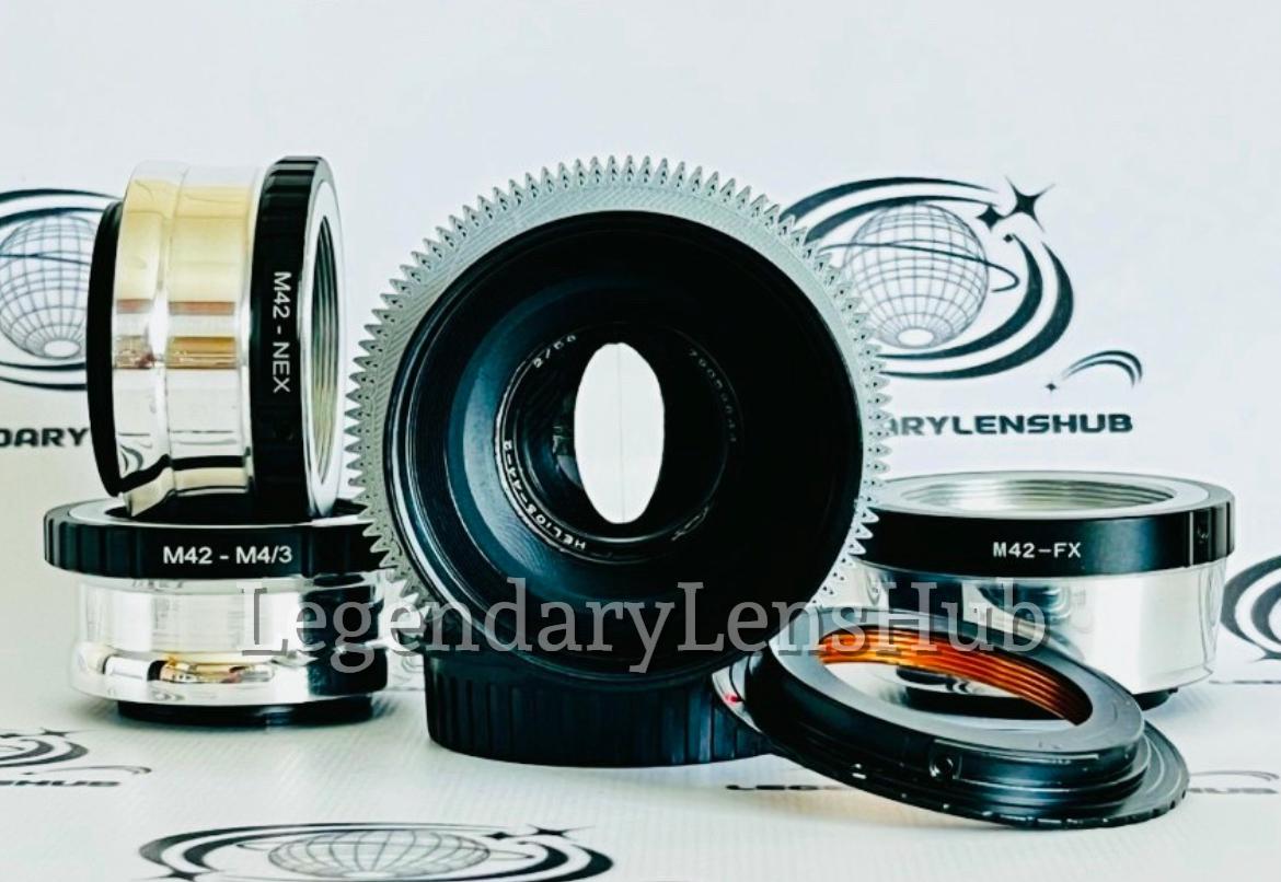 アナモルフィックレンズHelios-44-2 58 mm f2 KMZソビエト改造レンズ