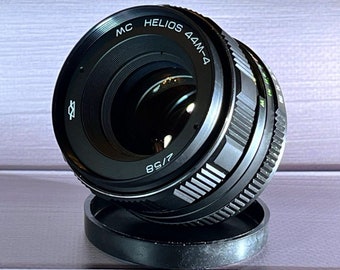 MС HELIOS 44M-4 2/58mm Soviet lens, Portrait lens for SLR camera with M42 mount