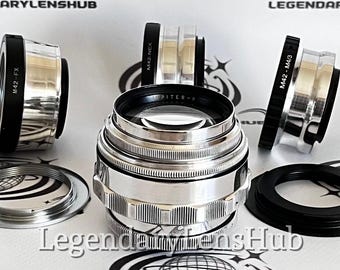 Jupiter-9 85mm f/2 Vintage Portrait Lens for SLR Cameras with any adapter of your choice