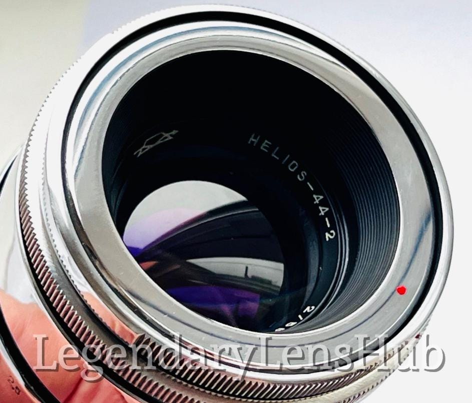 Helios-44-2 F2/58mm KMZ Lens With M42–fujifilm (FX) X-mount