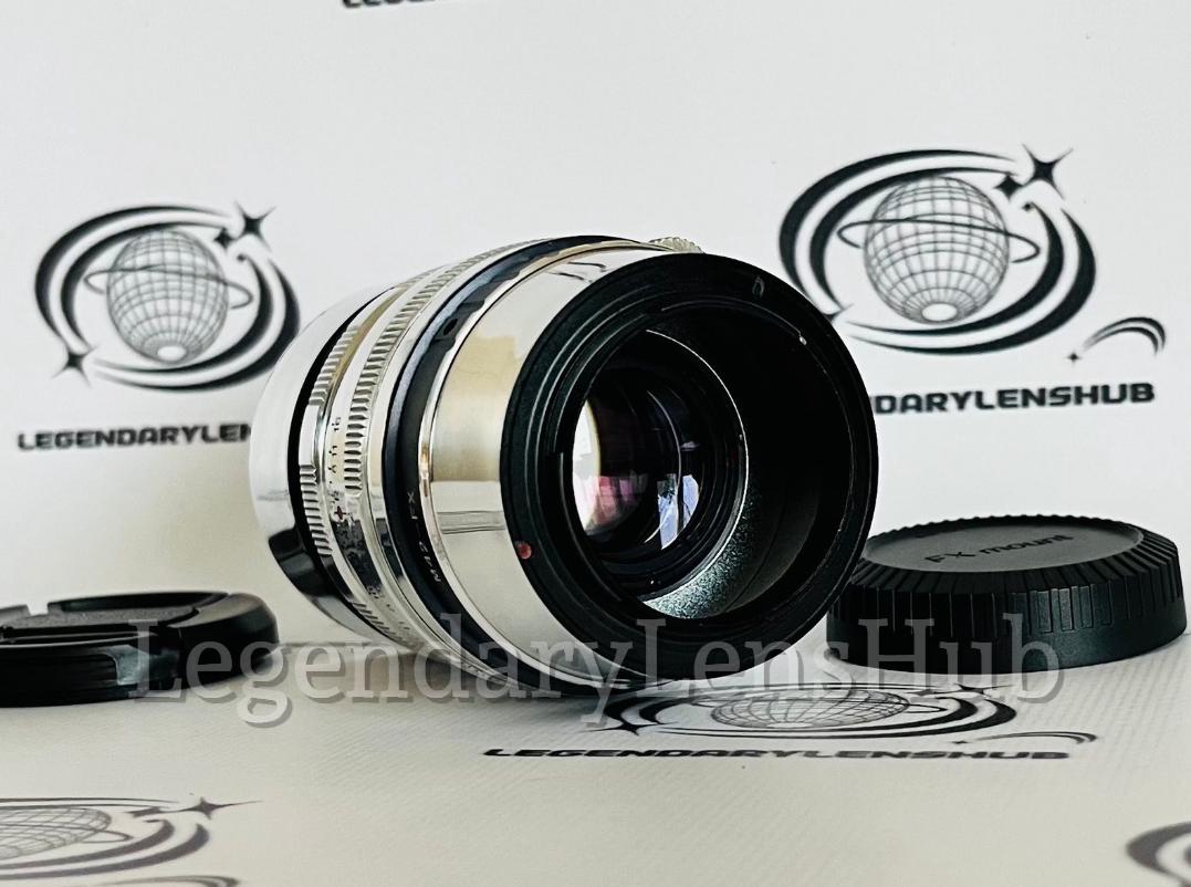 HELIOS-44 M f2/58 mm KMZ レンズと M42–富士フイルム (FX) X マウント