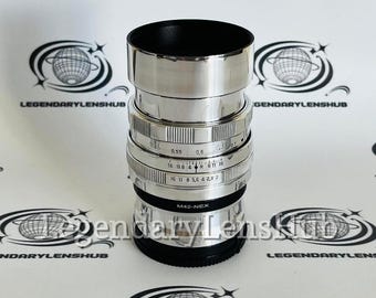 HELIOS-44M f2/58mm KMZ lens with adapter Sony E NEX (for E-mount)