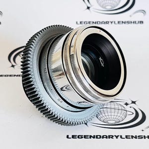 Helios-44-2 KMZ f2/58mm Portrait lens, Cine Mod lens with perfect bokeh, vintage lens for SLR cameras, M42 mount