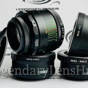 HELIOS-44-2 f2/58mm KMZ lens with any adapter of your choice, HELIOS-44-2 portrait vintage lens