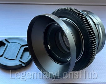 Helios-44M 58mm f2 KMZ Soviet Portrait Lens M42 mount, USSR lens