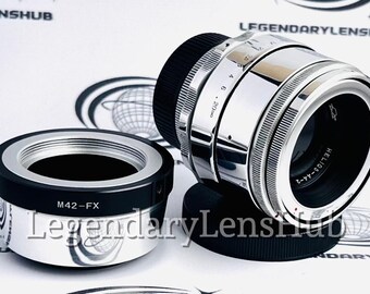 Helios-44-2 F2/58mm KMZ Lens With M42–fujifilm (FX) X-mount