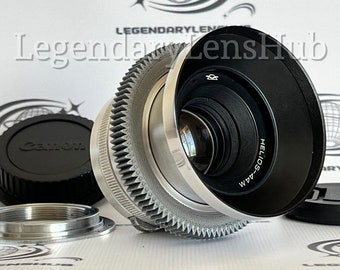 Helios-44M 58mm f2 KMZ Soviet Portrait Lens with Canon EOS adapter
