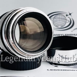 Jupiter-9 2/85mm Vintage Lens with Canon EOS adapter, Jupiter Portrait Lens for SLR Cameras