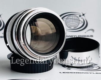 Jupiter-9 2/85 mm Vintage Objektiv mit Canon EOS Adapter, Jupiter Porträt-Objektiv für Spiegelreflexkameras