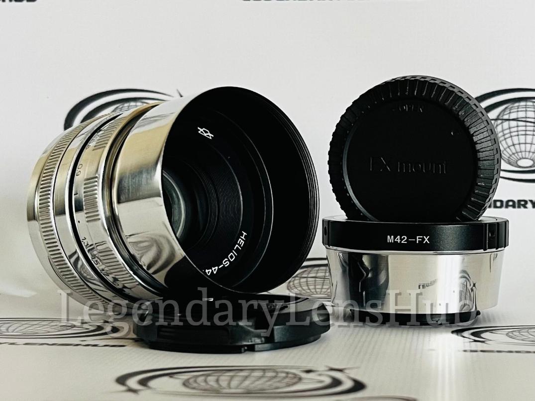 HELIOS 44M 58mm f2　M42→Xマウントアダプタ付き HELIOS 44M 58mm f2 M42→Xマウントアダプタ付き 楽天市場】【保証付