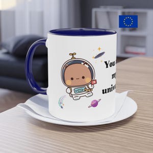 Bubu Dudu Mug Europe Universe Mug Bubu Dudu Space Mug Cute Love Couple Gift 11oz