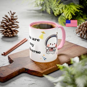 Taza Bubu Dudu USA Universe Bubu Dudu Space Mug Lindo Amor Pareja Regalo 11oz