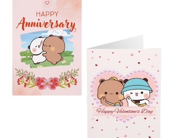 Bubu Dudu Cards Multi-Design Greeting Cards Holiday Anniversary