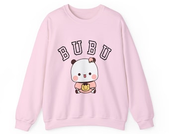 Bubu Dudu Sweatshirt Panda Bär Lange Ärmel Cute Style