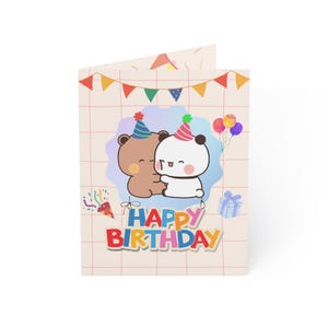 Bubu Dudu Karten USA Multi-Design Grußkarten Urlaub Geburtstag