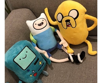 Adventure Time Finn , Jake and BMO plush toys