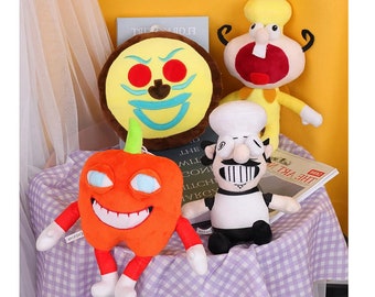 New Pizza Tower Plush Toys Peppino , Pepperman , The Noise and Pizzaface